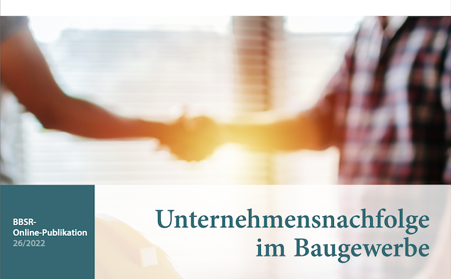 Unternehmensnachfolge im Baugewerbe